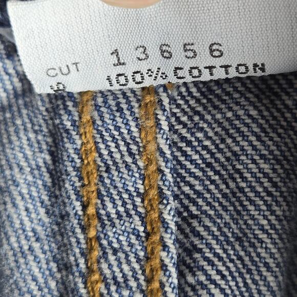 Vintage Guess Jeans Womens 6 Pleated Tapered High Rise Made USA 80s Cotton Denim - Picture 6 of 11